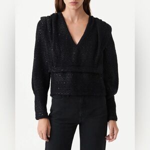 NWT IRO Hateya tweed top